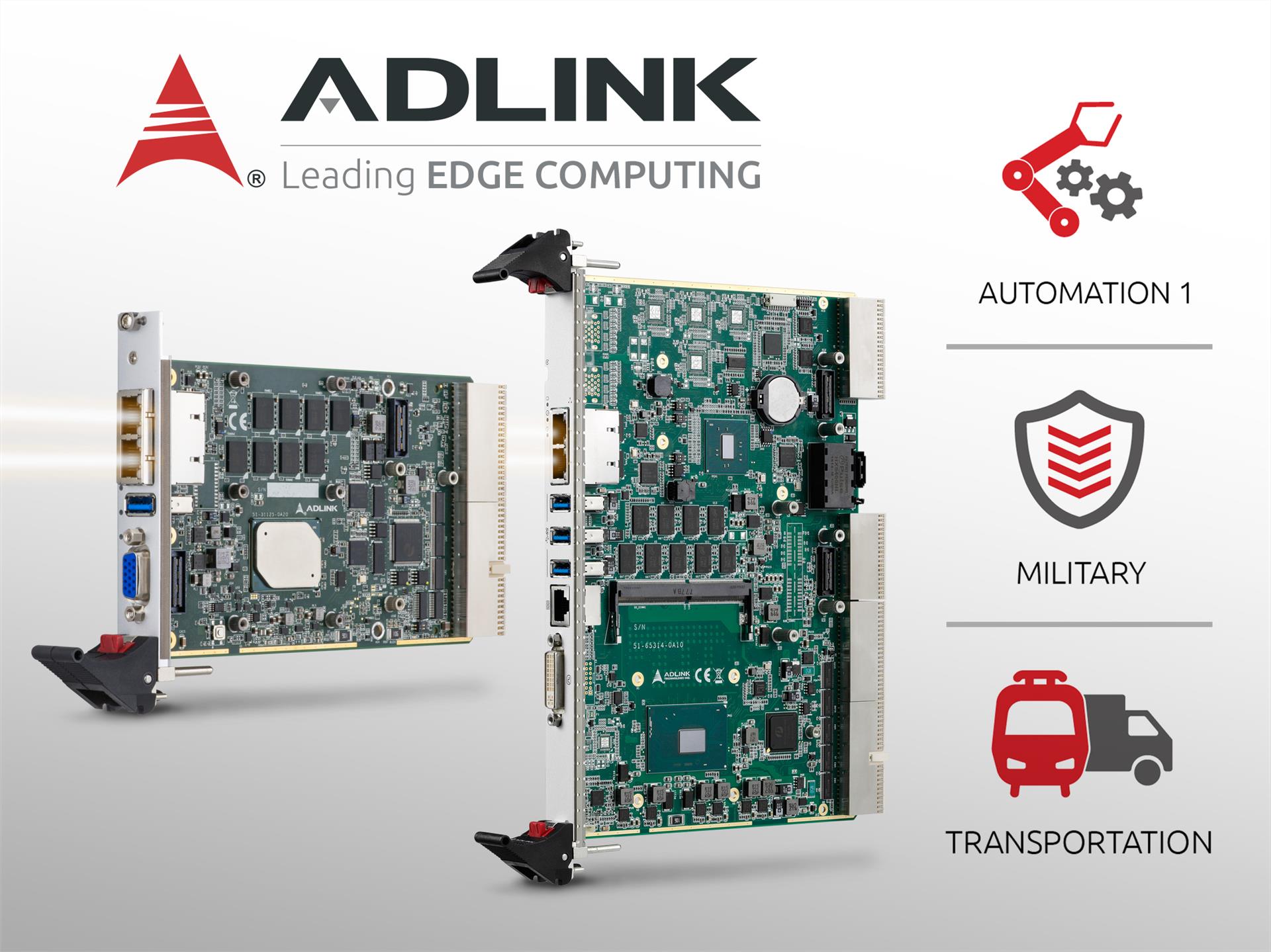 Adlink Announces Two New Compactpci® 20 Processor Blades Powered By