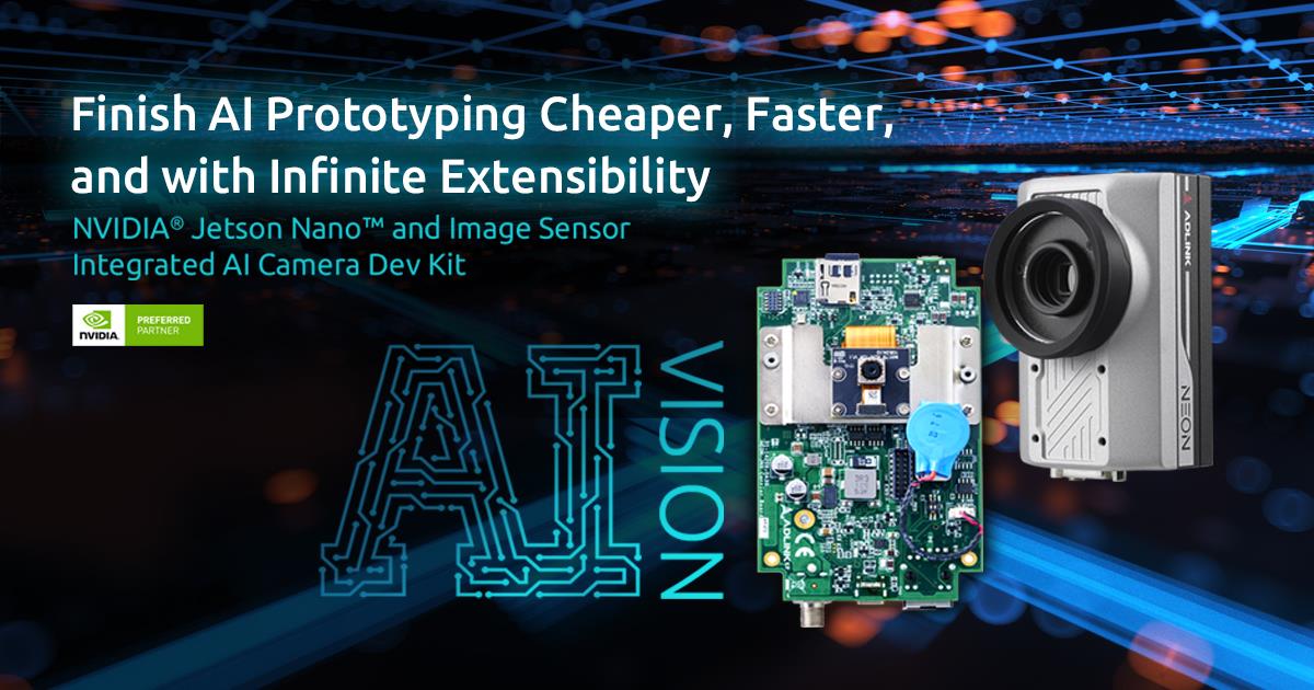 AI Camera開発キット | NVIDIA Jetson Nano SoC | ADLINK