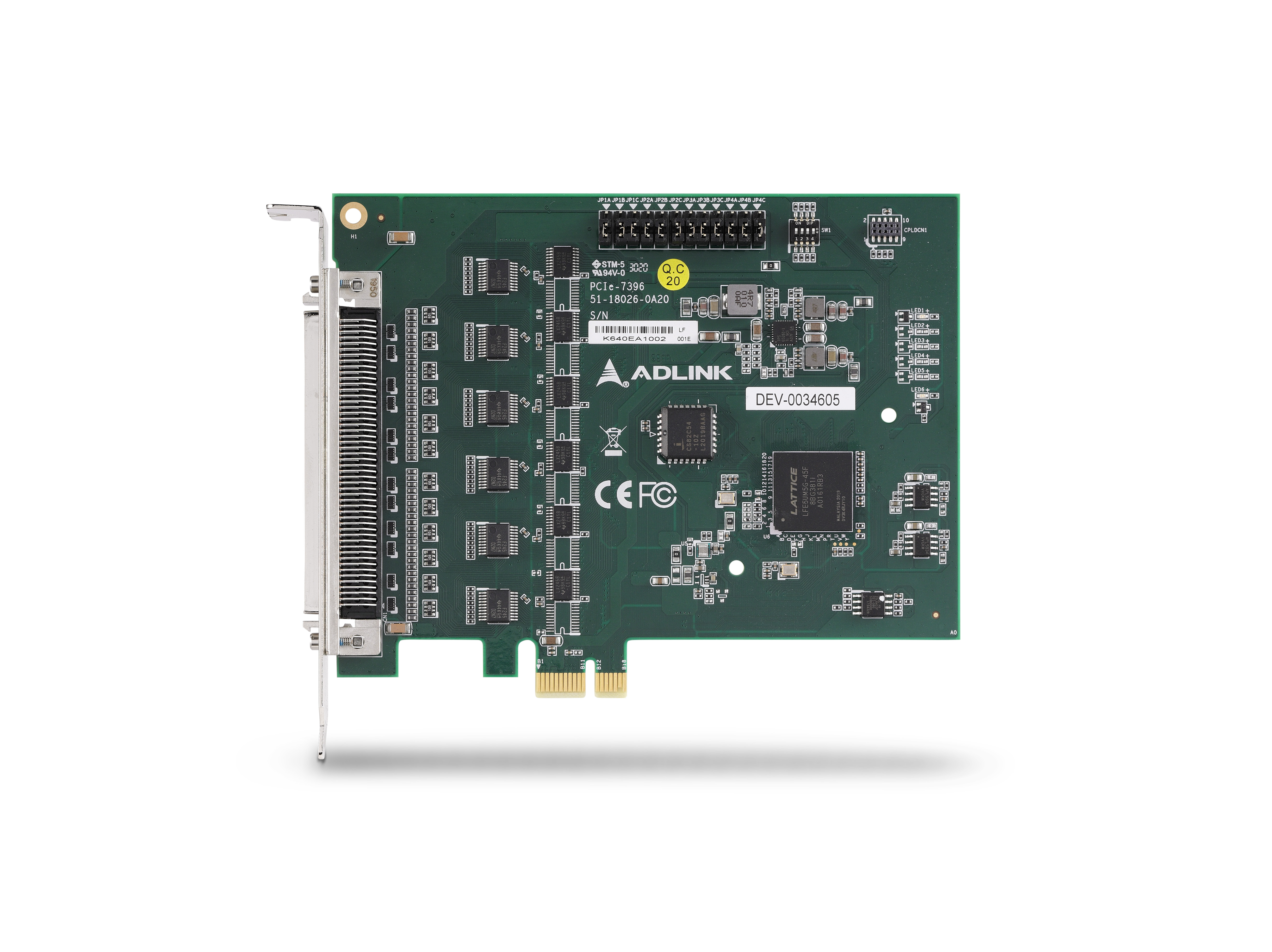 PCIe-7396 | Digital I/O | ADLINK