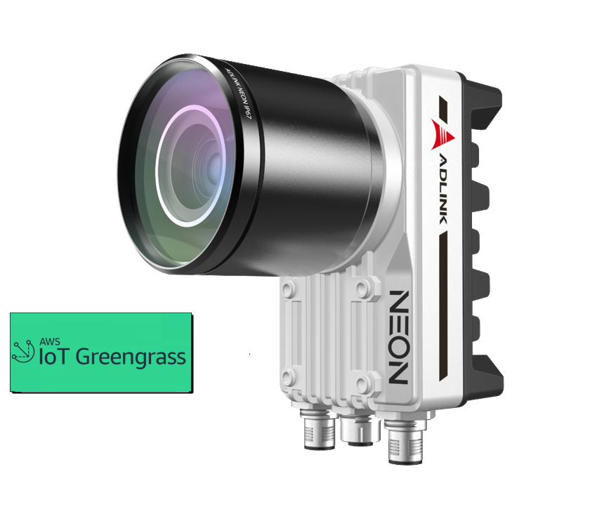 <br />Figure 1. ADLINK NEON Smart Camera preconfigured with AWS Greengrass and ADLINK Edge